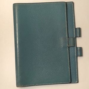 Authentic Vintage Hermes Agenda Blue Jean
